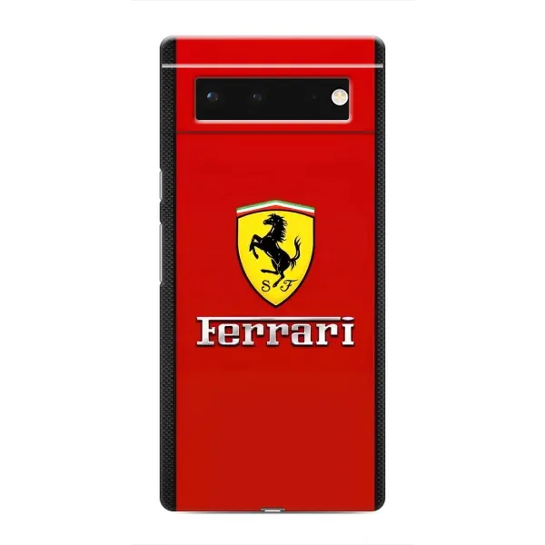 Чехол с рисунком «Ferrari Logo» для Google Pixel 6 Чехол с рисунком «Ferrari Logo» для Google Pixel 6