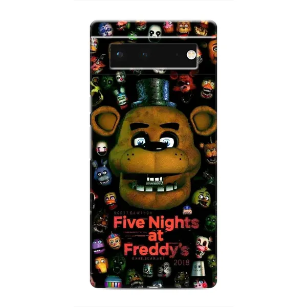 Чехол с рисунком «Freddy» для Google Pixel 6 Чехол с рисунком «Freddy» для Google Pixel 6