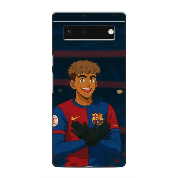 Чехол с рисунком «Футболист Ямаль» для Google Pixel 6 Чехол с рисунком «Футболист Ямаль» для Google Pixel 6