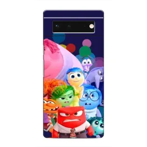 Чохол Головоломка для Google Pixel 6 - (AlphaPrint) (Герої головоломки)