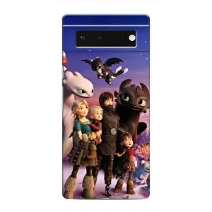 Чехол дракон Беззубик для Google Pixel 6 (Герои дракона)