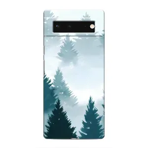 Летний Чехол на Google Pixel 6 (Горный лес)