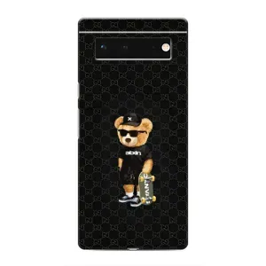 Чехлы Мишка Тедди для Гугл Пиксель 6 (GUCCI Teddy)