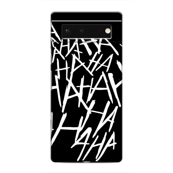 Чехол с рисунком «Хахаха» для Google Pixel 6