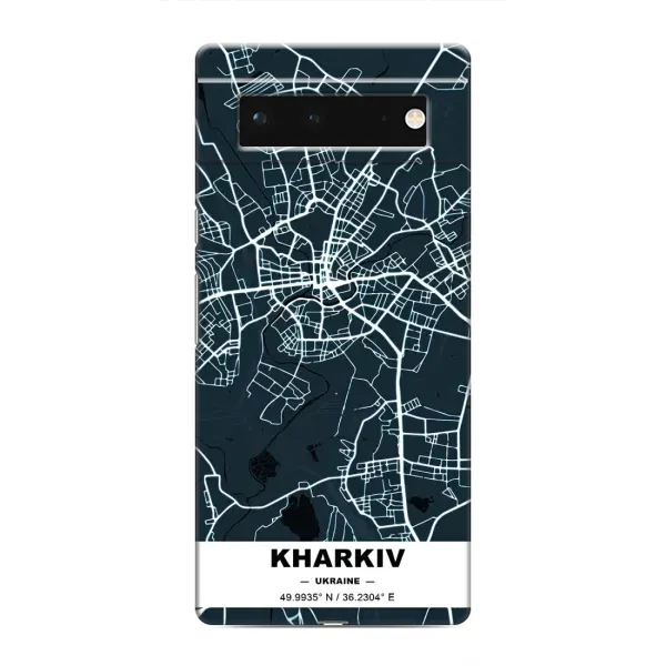 Чехол с рисунком «Харьков» для Google Pixel 6 Чехол с рисунком «Харьков» для Google Pixel 6
