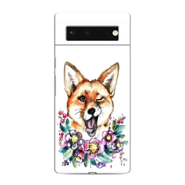 Чехол с рисунком «Хитрая лиса» для Google Pixel 6 Чехол с рисунком «Хитрая лиса» для Google Pixel 6