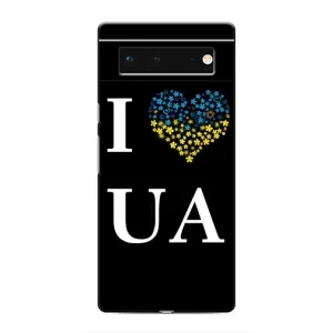 Силіконовий Чохол  на Google Pixel 6 (Я-Україна) (I Love UA)