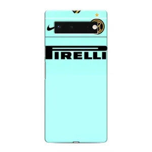 Силиконовые Чехлы принт Футбол на Google Pixel 6 (Inter)