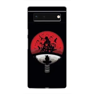 Чохли з принтом Ітачі Учіха на Google Pixel 6 (Ітачі на чорному)