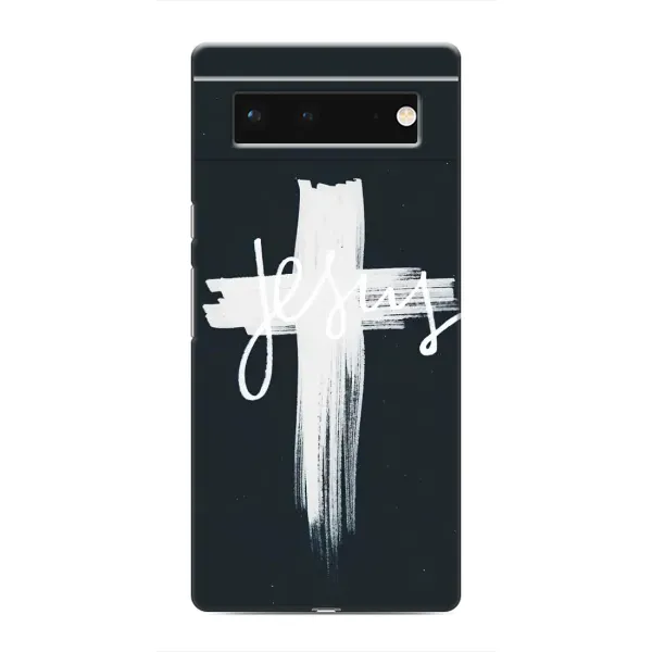 Чехол с рисунком «Jesus» для Google Pixel 6 Чехол с рисунком «Jesus» для Google Pixel 6