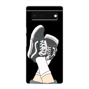 Чехол с Прикольным принтом на Google Pixel 6 (Кеды)
