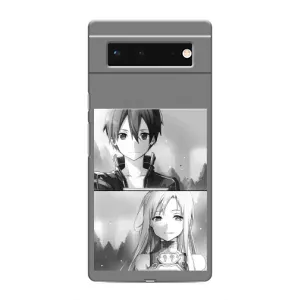 Чохли з героями АНИМЕ на Google Pixel 6 (Кіріто-Асуна)