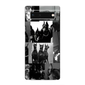 Чохол ДОБЕРМАН  для Google Pixel 6 (Колаж Доберман)