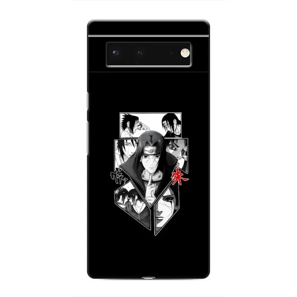 Чехол с рисунком «Коллаж Итачи» для Google Pixel 6 Чехол с рисунком «Коллаж Итачи» для Google Pixel 6