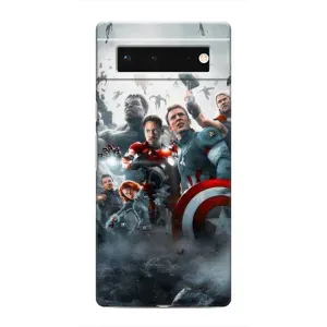 Чехол с рисунком «Команда марвел» для Google Pixel 6