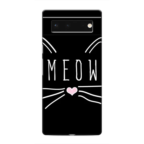 Чехол с рисунком «КОТИК MEOW» для Google Pixel 6 Чехол с рисунком «КОТИК MEOW» для Google Pixel 6