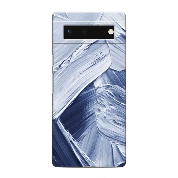 Чехол с рисунком «Краски мазки» для Google Pixel 6