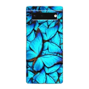 Силіконовий бампер з картинкою звірів для Google Pixel 6 (Крила метеликів)