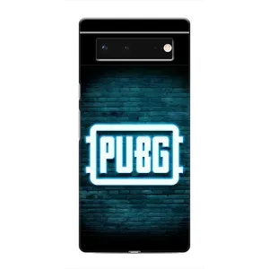 Чохол (TPU) з картинкою "Лого Пабг" на Гугл Піксель 6 (Лого PUBG)