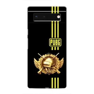 Чохол (TPU) з картинкою "Лого Пабг" на Гугл Піксель 6 (Логотип PUPG)