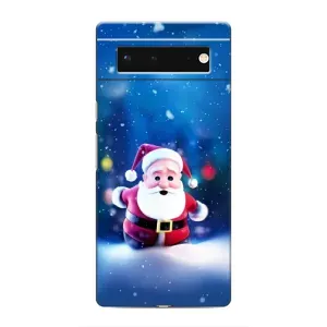 Чехлы на Новый Год Google Pixel 6 (Маленький Дед Мороз)