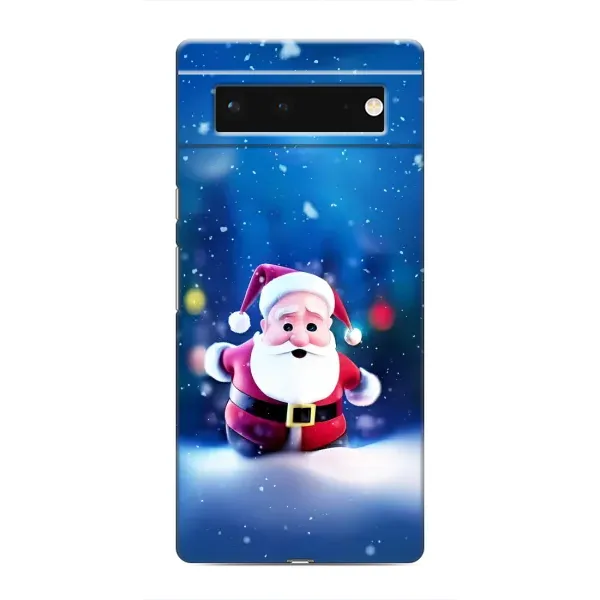 Чехол с рисунком «Маленький Дед Мороз» для Google Pixel 6