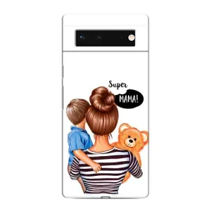 Чехлы для МАМЫ на Google Pixel 6 (Мама и сын)
