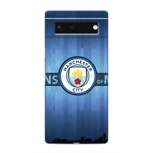 Чехол с рисунком «ManCity» для Google Pixel 6