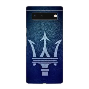 Чехлы с тематикой "Крутые машины" на Google Pixel 6 (Лого Maserati)