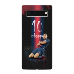 Чехол (TPU) с Футболистом на Google Pixel 6 (MBAPPE 10)