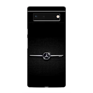 Силиконовый бампер с картинкой машины на Google Pixel 6 (Mercedes)