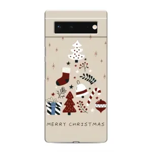 Чехол Санта Клаус для Google Pixel 6 (Merry Christmas)