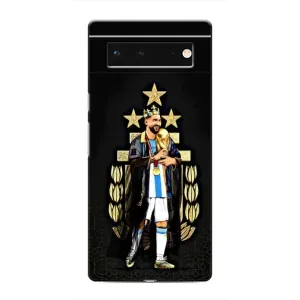 Чехлы Лео Месси Аргентина для Google Pixel 6 (Месси король)