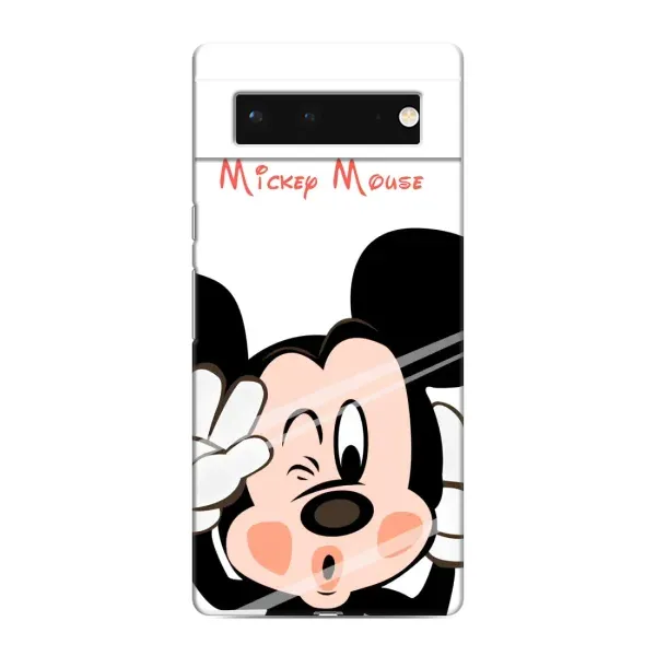 Чехол с рисунком «Mickey Mouse» для Google Pixel 6 Чехол с рисунком «Mickey Mouse» для Google Pixel 6