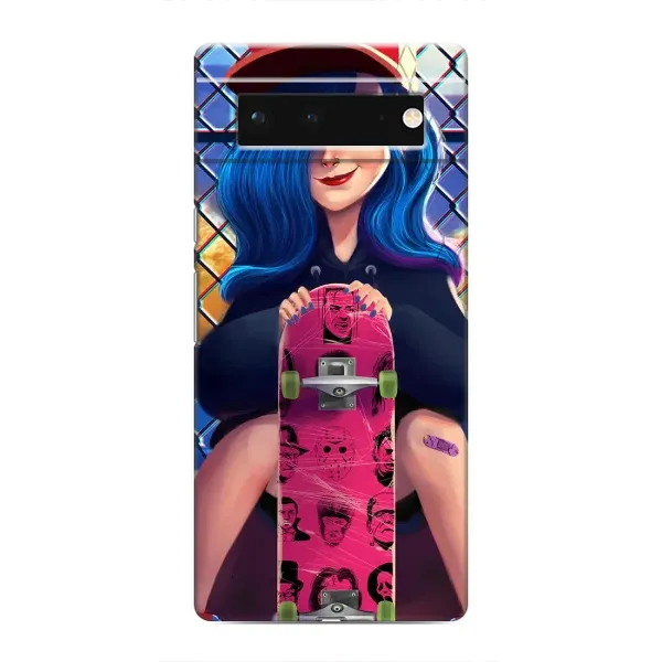 Чехол с рисунком «Модная девушка» для Google Pixel 6 Чехол с рисунком «Модная девушка» для Google Pixel 6