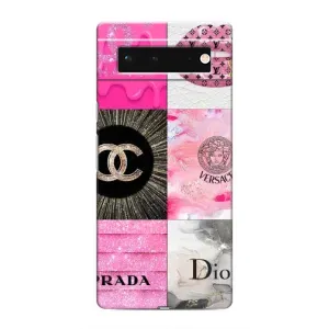 Чехол (Dior, Prada, YSL, Chanel) для Google Pixel 6 (Модница)