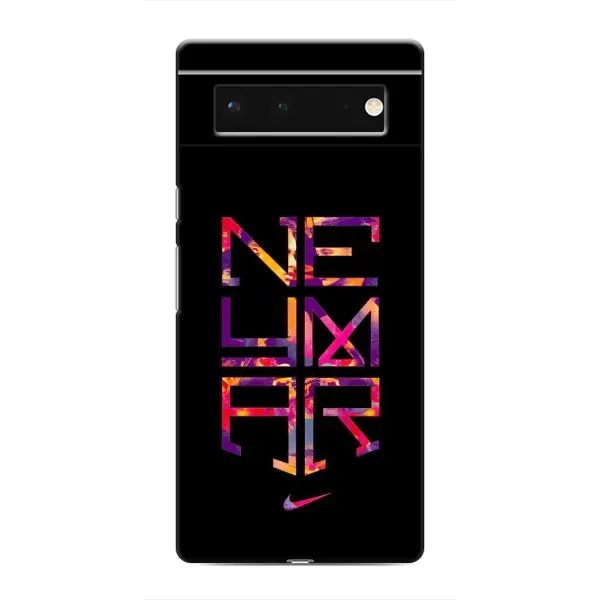 Чехол с рисунком «N E Y M A R» для Google Pixel 6 Чехол с рисунком «N E Y M A R» для Google Pixel 6
