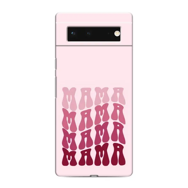 Чехол с рисунком «Надпись мама» для Google Pixel 6 Чехол с рисунком «Надпись мама» для Google Pixel 6