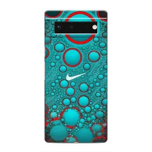 Силиконовый Чехол на Google Pixel 6 с картинкой Nike (Найк зеленый)