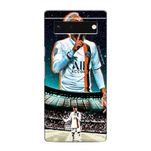 Силиконовый Чехол Google Pixel 6 (Неймар ПСЖ)
