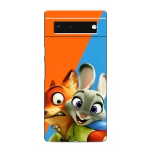 Чохли ЗООТРОПОЛІС для Google Pixel 6 (Нік і Хопс)