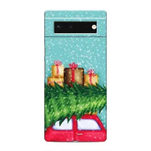 Чехол Новогодняя Елка на Google Pixel 6 (Новогодние подарки)