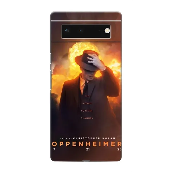 Чехол с рисунком «Оппен-геймер» для Google Pixel 6 Чехол с рисунком «Оппен-геймер» для Google Pixel 6