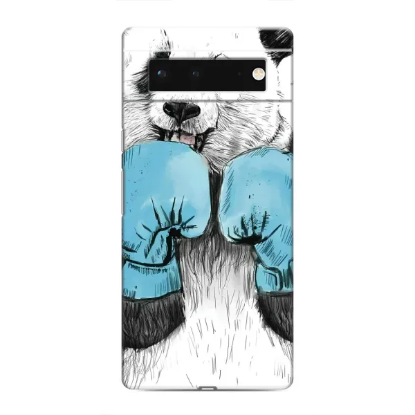 Чохол з малюнком «Панда боксер» для Google Pixel 6 Чохол з малюнком «Панда боксер» для Google Pixel 6