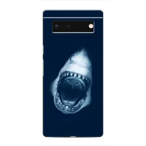 Силіконовий бампер з картинкою звірів для Google Pixel 6 (Пащу Акули)