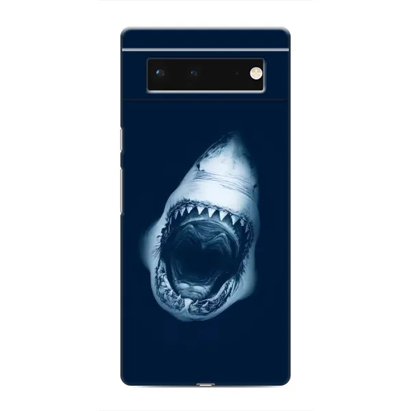 Чехол с рисунком «Пасть Акулы» для Google Pixel 6 Чехол с рисунком «Пасть Акулы» для Google Pixel 6
