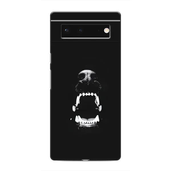 Чехол с рисунком «Пасть добермана» для Google Pixel 6 Чехол с рисунком «Пасть добермана» для Google Pixel 6