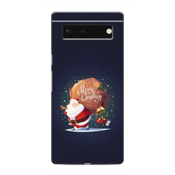 Чехол с рисунком «Подарки от Санты» для Google Pixel 6 Чехол с рисунком «Подарки от Санты» для Google Pixel 6