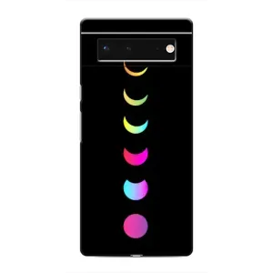 Чехол (ТПУ) с планетами на Google Pixel 6 (Полнолуние)