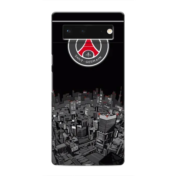 Чехол с рисунком «PSG» для Google Pixel 6